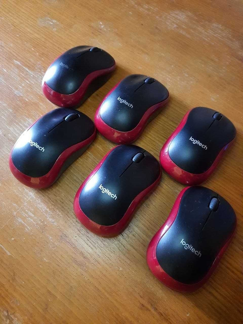 Комп'ютерна миша Logitech M185 Wireless Red