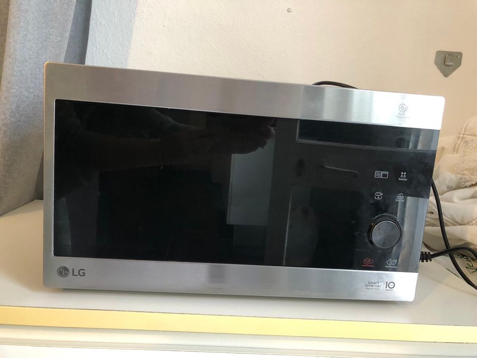 Microondas inox LG