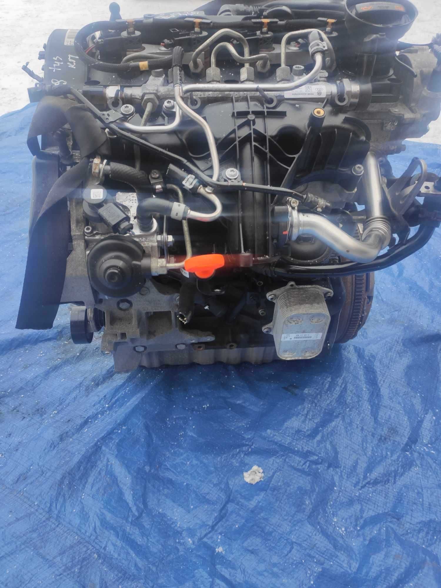 silnik 2,0 tdi cr audi a4 a5 a6 q5 CGL cjc gwarancja montarz komplet