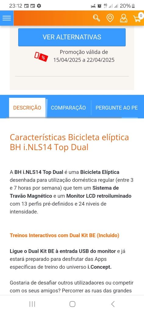 Bicicleta elíptica