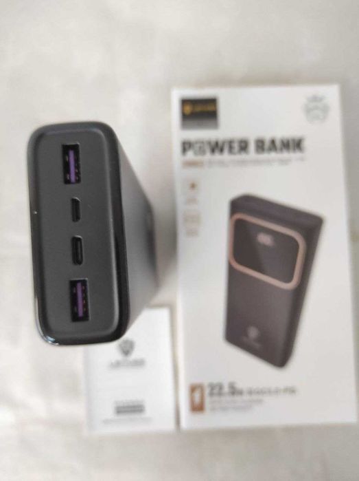 Power Bank повербанк LENYES 20000mAh реальная емкость, быстрая зарядка