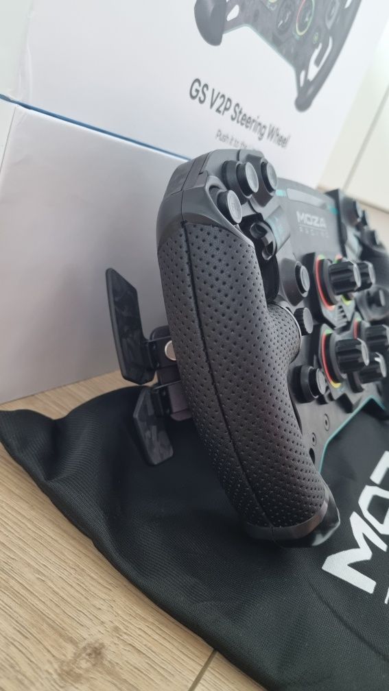 Moza GS V2P Steering Wheel JAK NOWA gwarancja simracing g