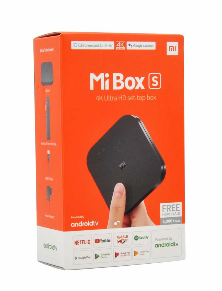 Xiaomi Mi Box S 4K Android TV Odtwarzacz Multimedialny