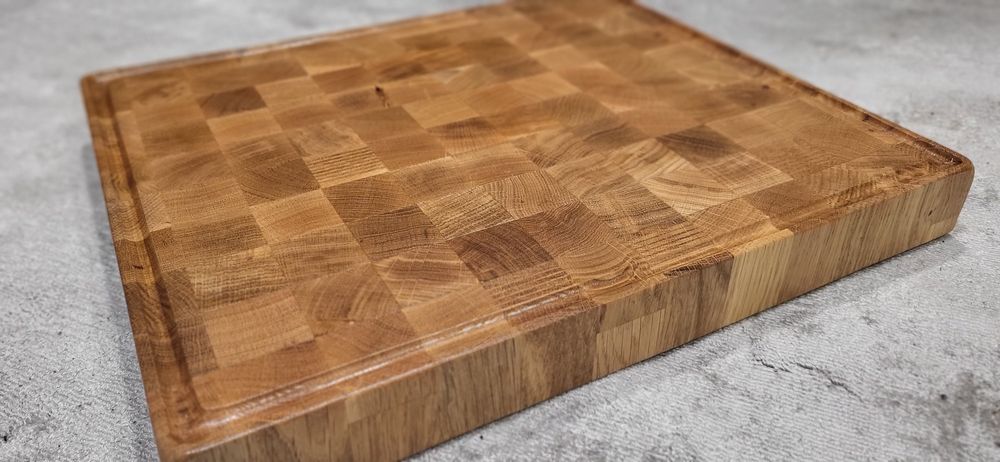 Deska sztorcowa dębowa duża