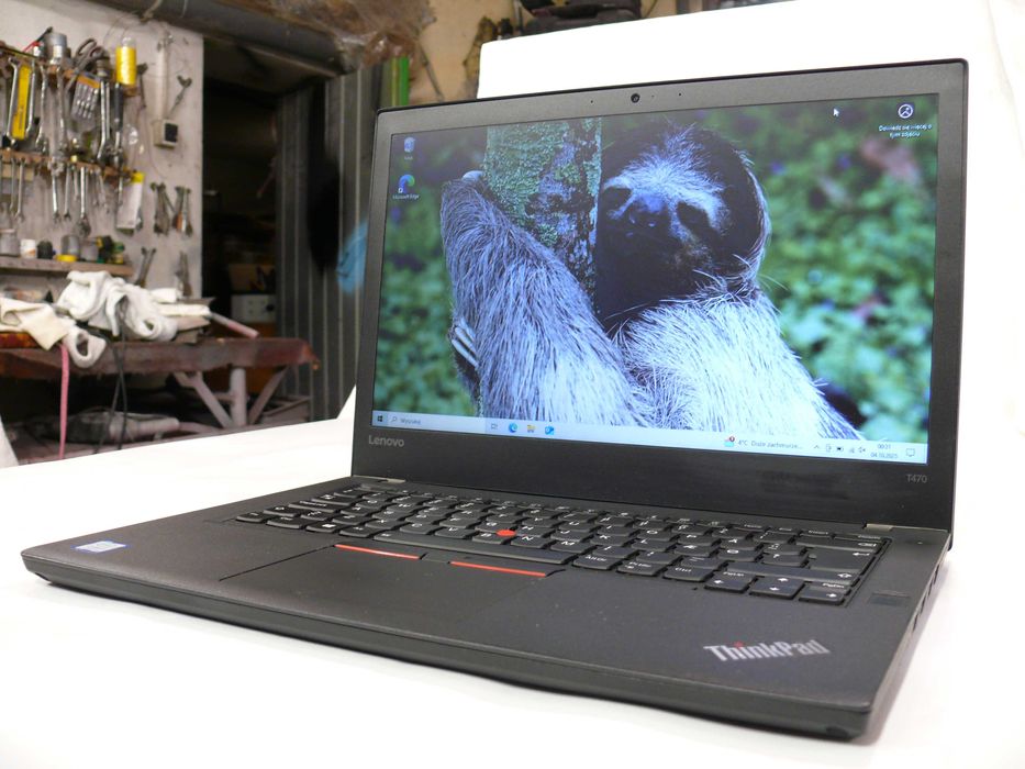 Lenovo T470, dysk 256GB SSD, RAM 16GB DDR4, Core i5 7 gen, BIOS 2024r.