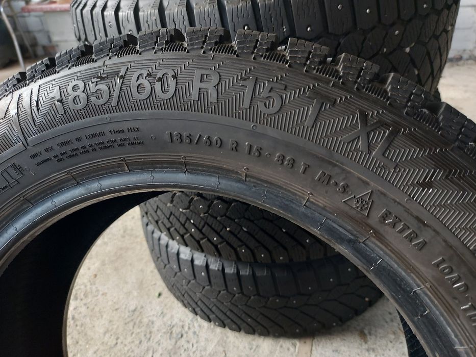 185/60 R15 Gislaved комплект 4шт 2019року.
