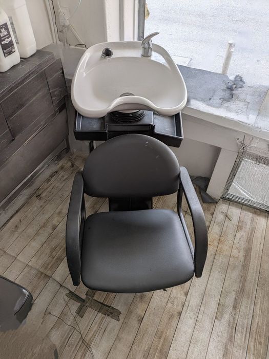 Rampa de lavar cabelo / Salon shampoo station