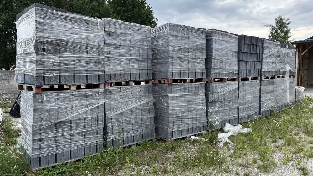 Pustaki keramzytowe betonowe ciepłe 25/25/50cm ciepłe i zdrowe 1000szt