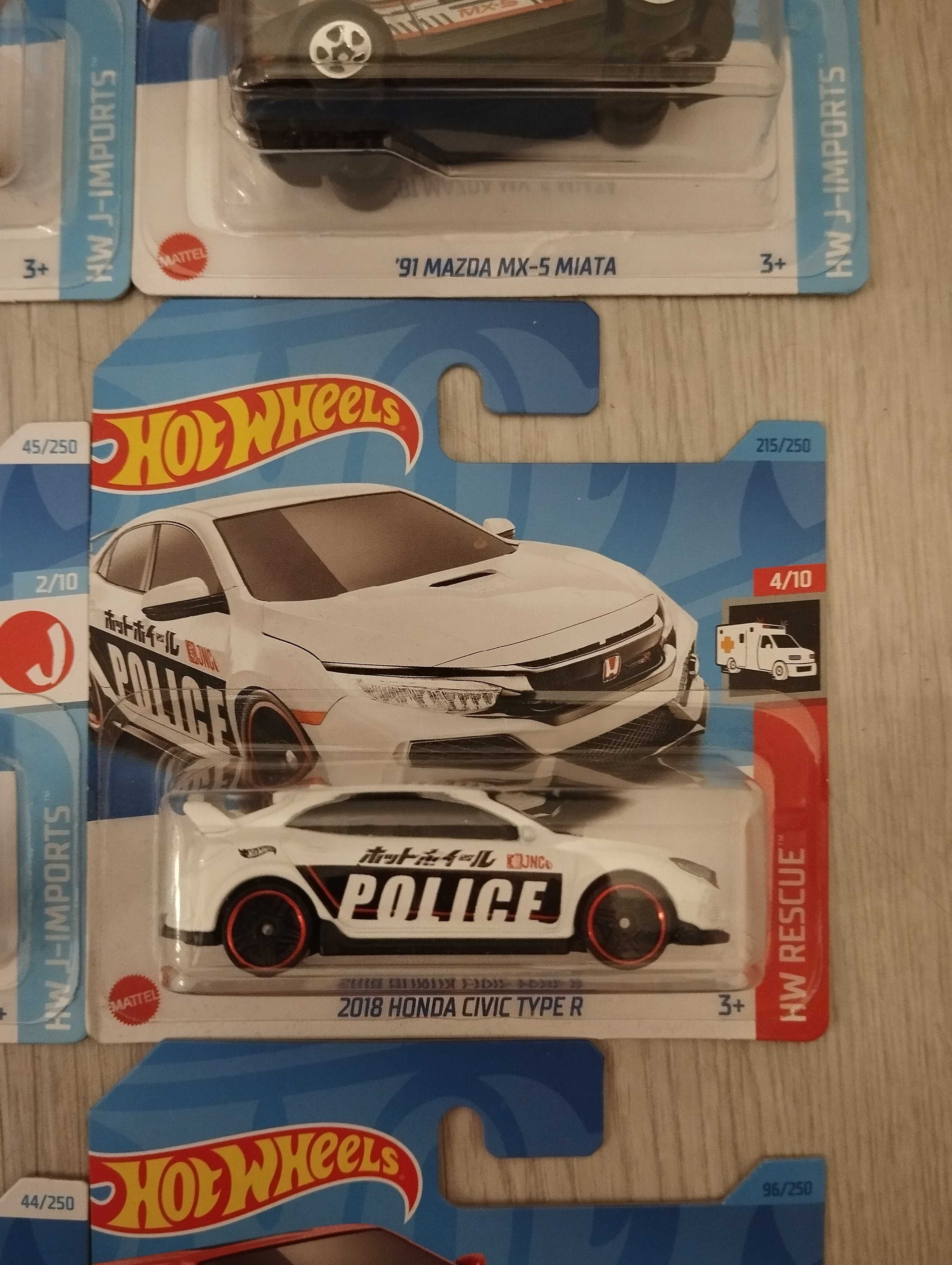 Hot wheels. Audi Honda Nissan Delorian Mazda Ford Volkswagen Jeep