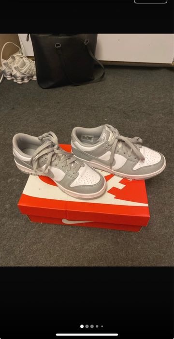 Nike dunk low smoke grey 38