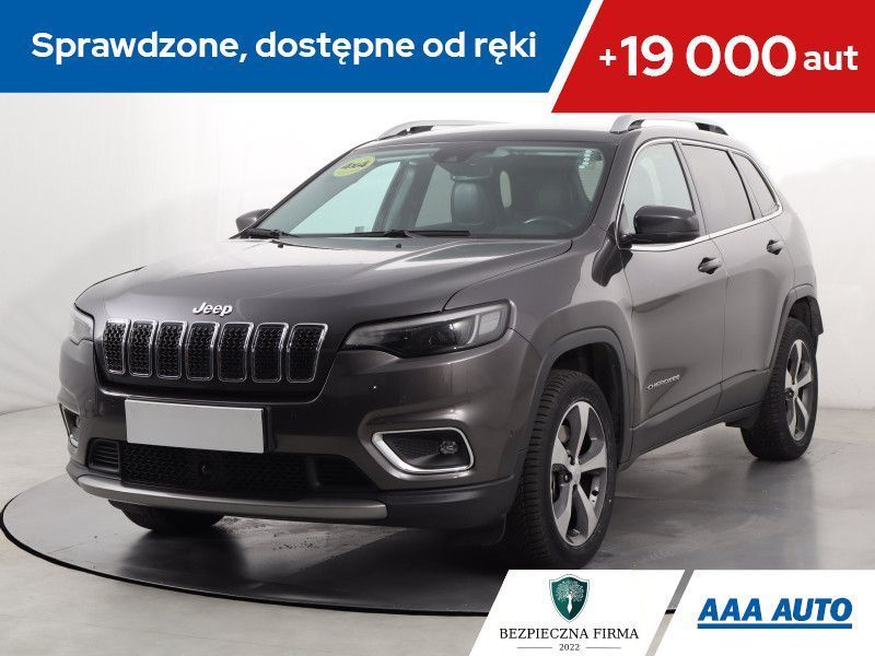 Jeep Cherokee 2.0 T-GDI, Salon Polska, Serwis ASO, Automat, Skóra, Navi,