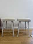 2 Bancos Altos Antarte 65cm - beige