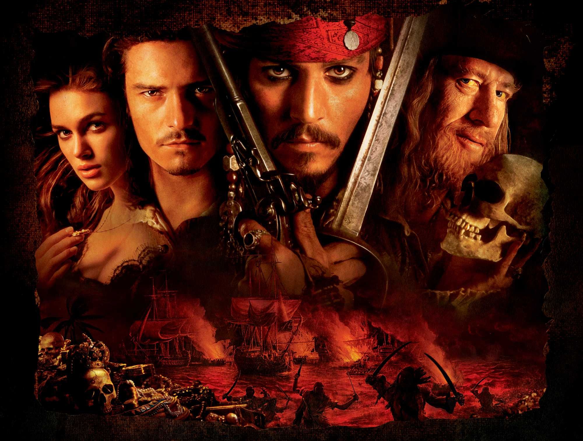 PIRATA DAS CARAÍBAS - A Maldição do Pérola Negra (Johnny Depp)