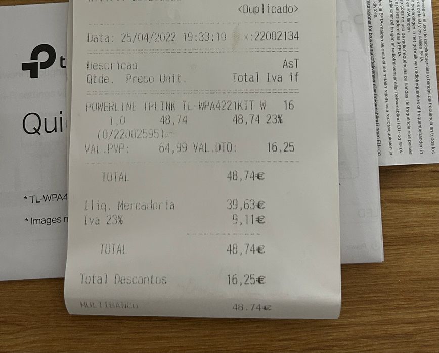 TP-Link Powerline wi-fi kit