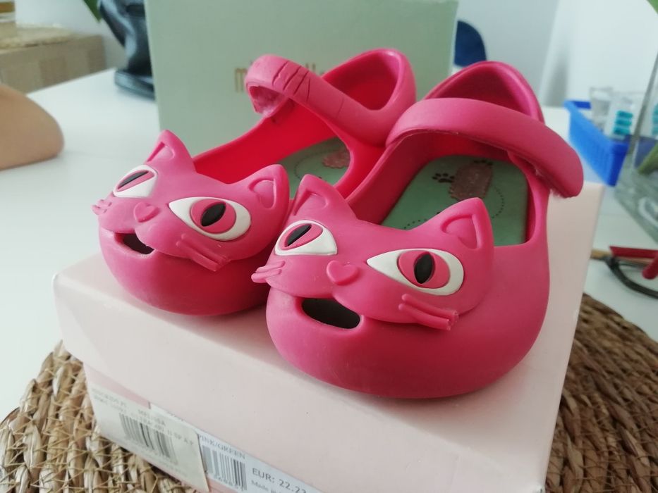 Mini melissa kotki różowe 23