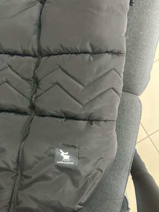 Śpiworek CottonMoose north+Mufka do wózka