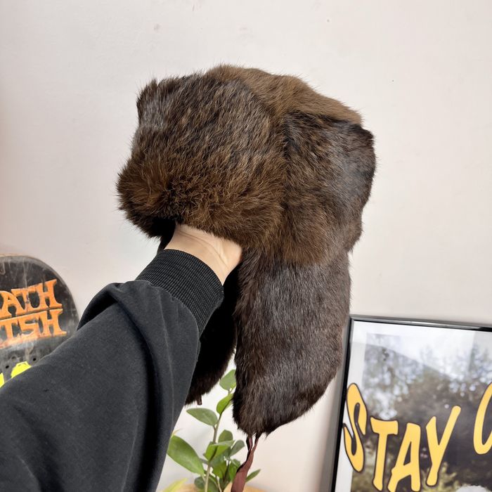 Ushanka Z Futra Krolika Avant Garde Opium If Six Was Nine Ed Hardy Y2k