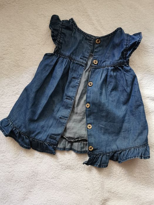 Sukienka jeansowa kappahl newbie r. 68