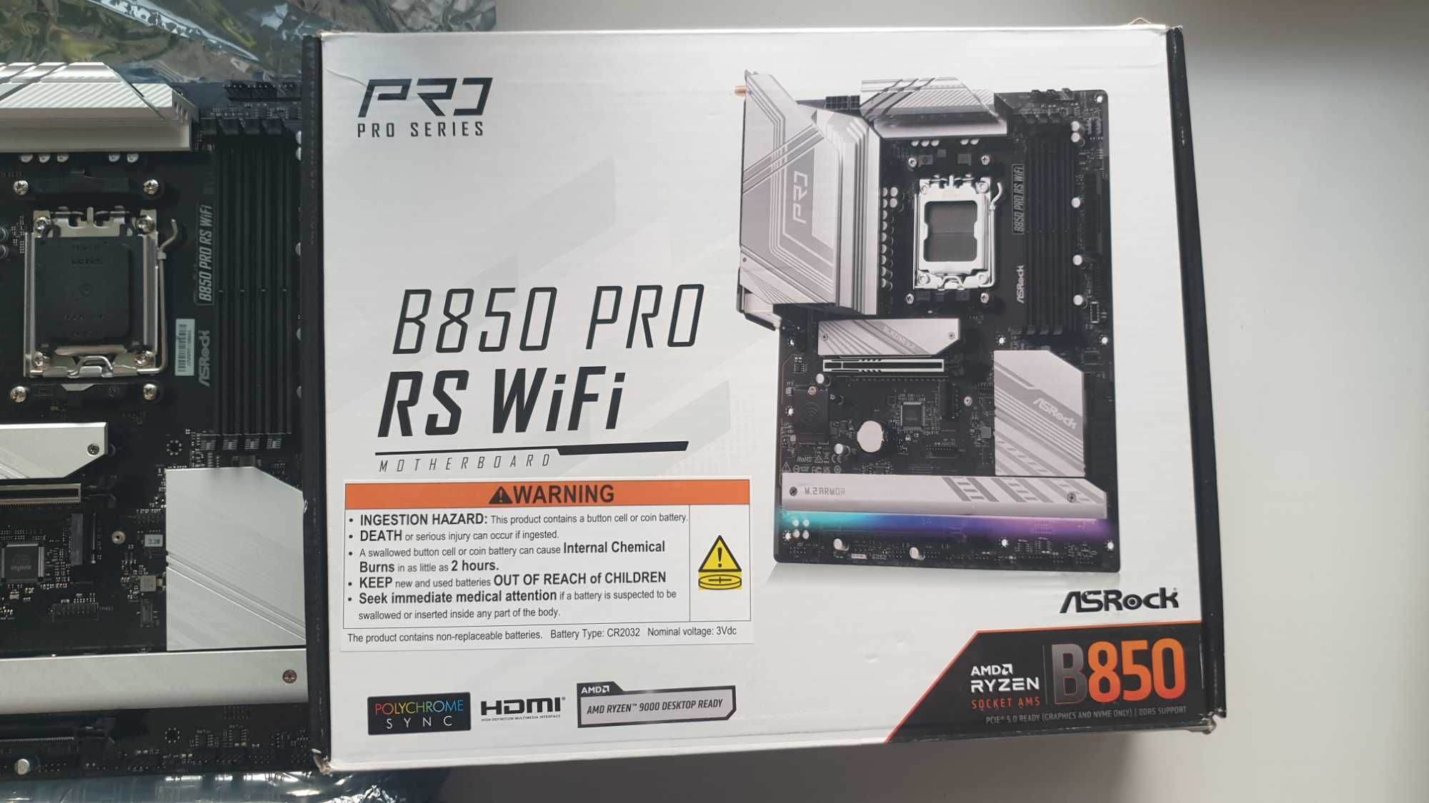 ASRock B850 Pro RS WIFI