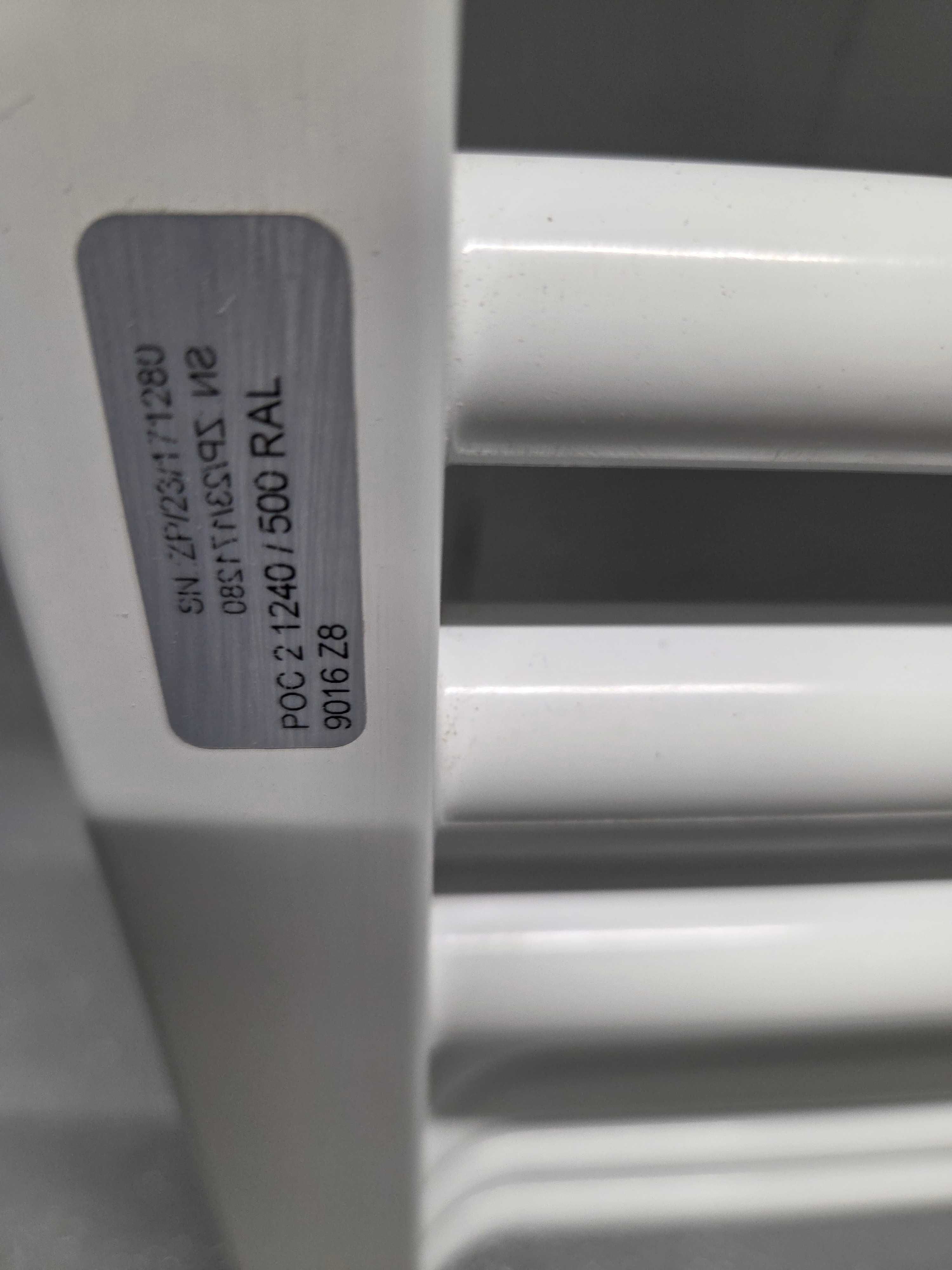 Grzejnik Łazienkowy Terma POC 2 1240/500, RAL 9016