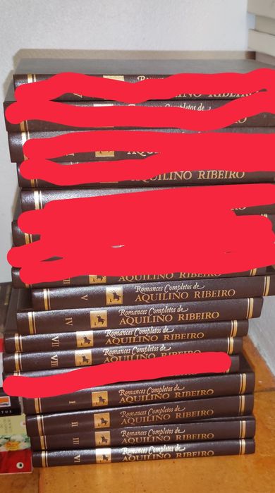 Coleção Romances completos de Aquilino Ribeiro (tb vendo em separado)