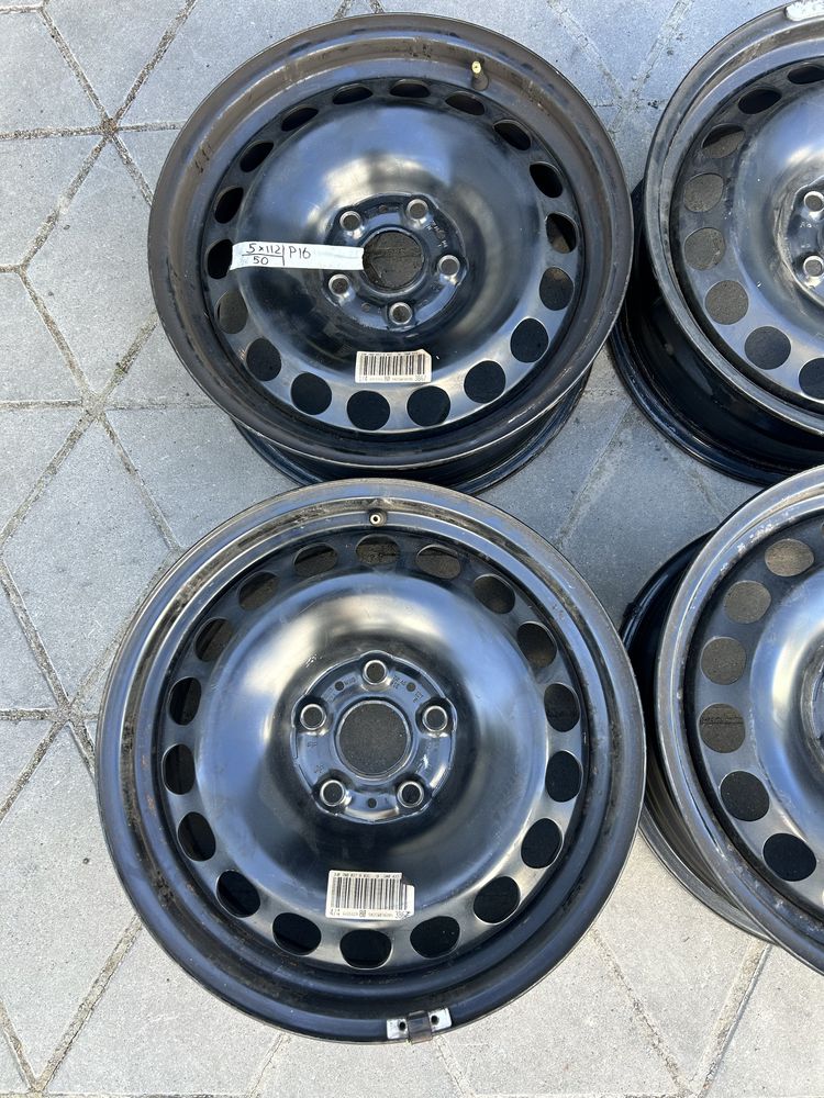 Нові диски 5 112 R16 Volkswagen Audi комплект