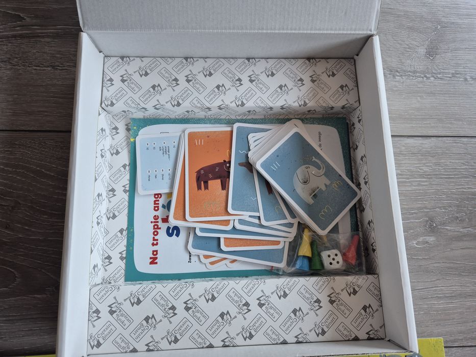 Na tropie angielskich słówek. Gra. 3+