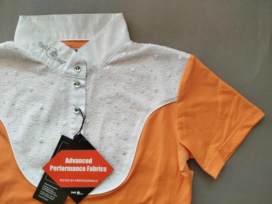 Koszulka konkursowa jeździecka damska Rozm. S Fair Play