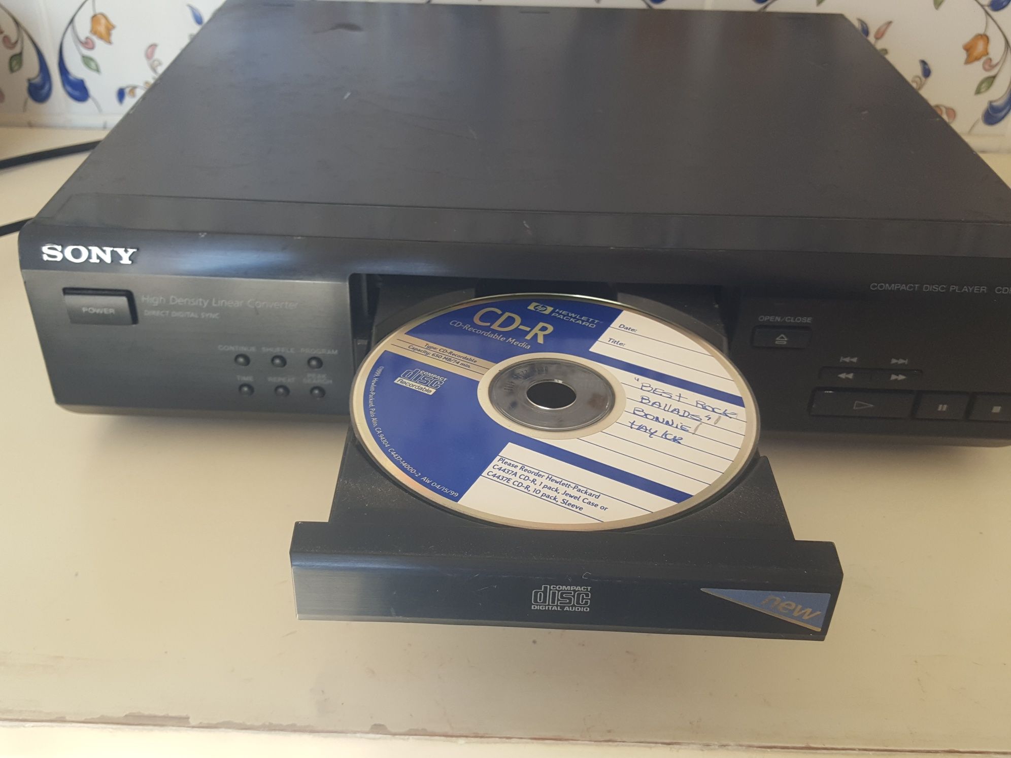 Sony leitor CD CDP-M205