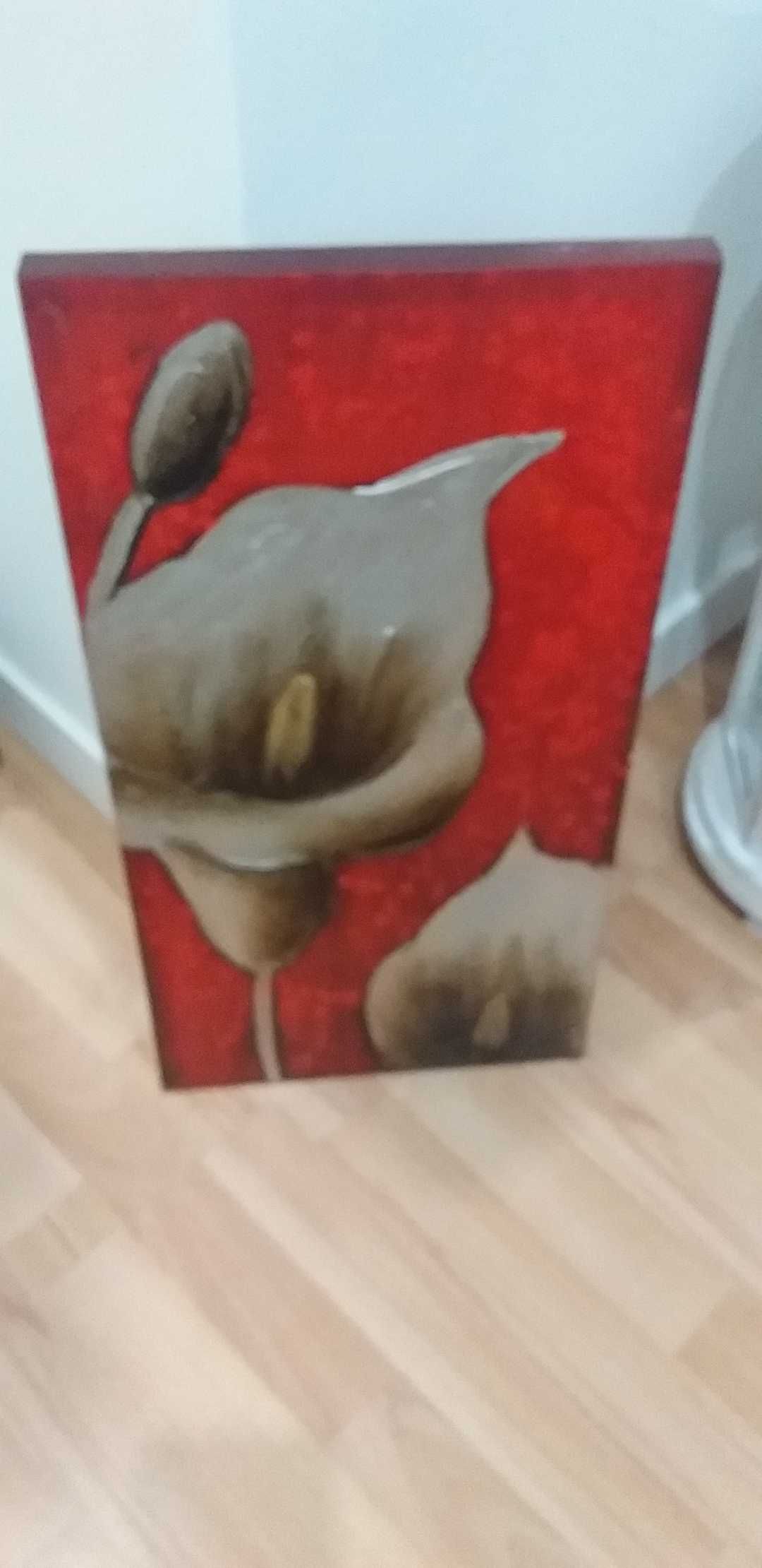 Quadros pintados à mão