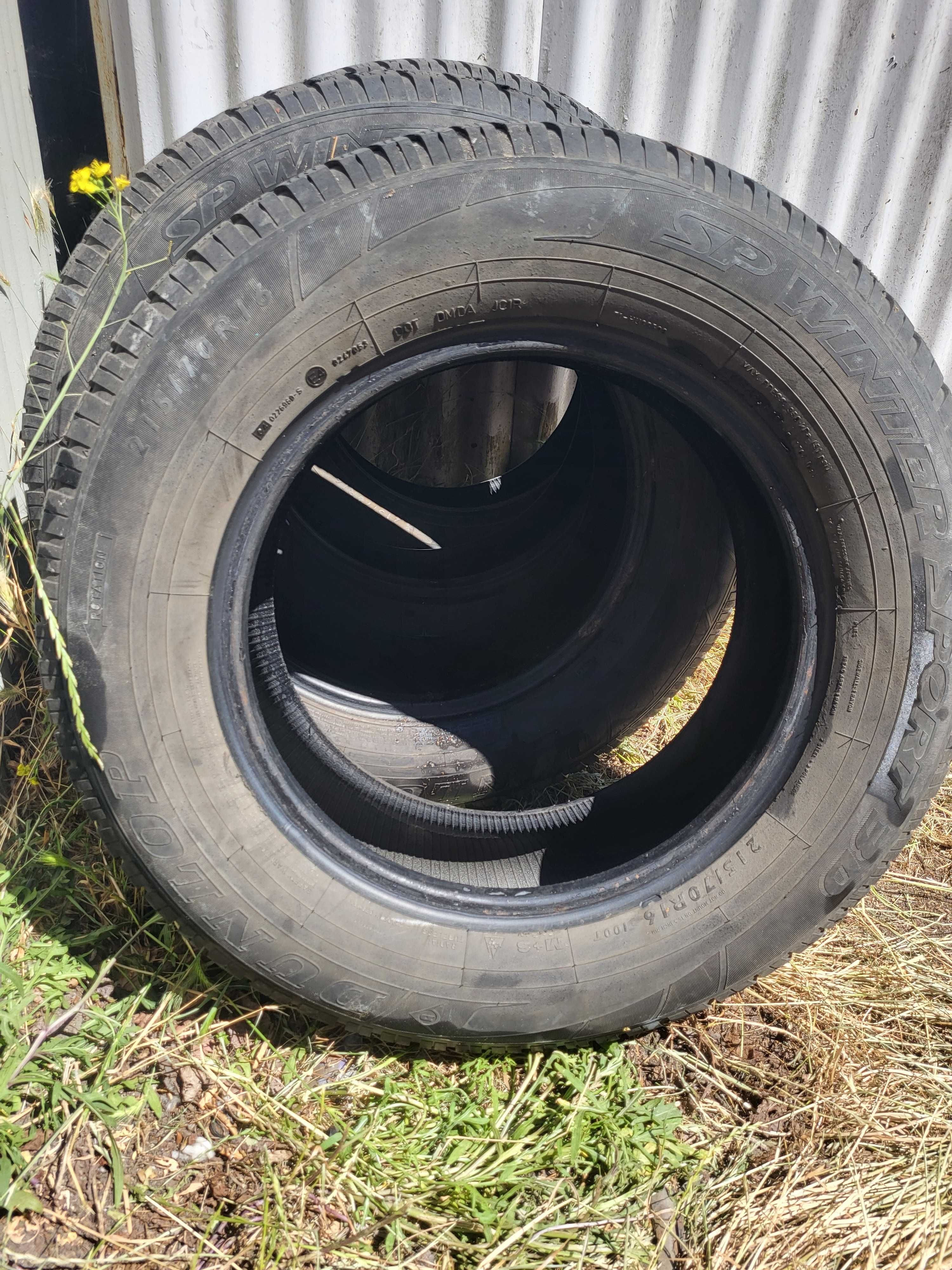Opony Dunlop 215/70 r 16