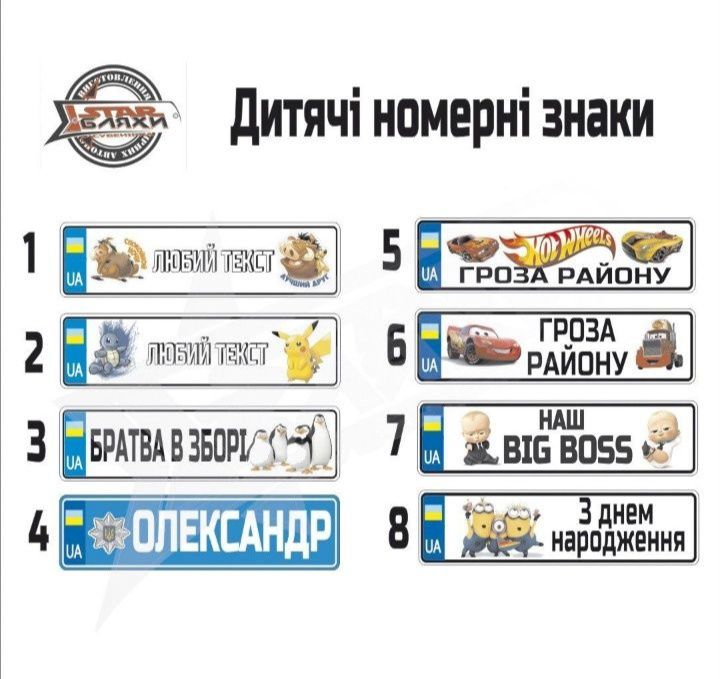 Сувенірні номери