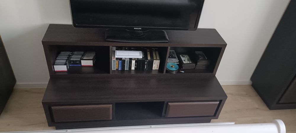 Zestaw mebli do salonu Black Red White