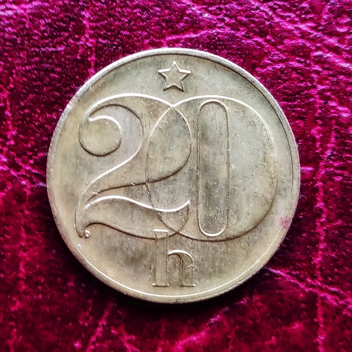 20 Halerzy z 1984 roku - Czechosłowacja