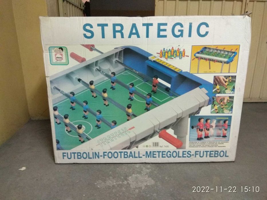 Mesa de matrecos/matraquilhos Strategic da Chicos