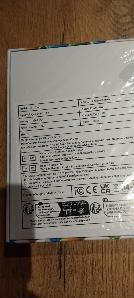 Tablet ATMPC 2/32GB nowy