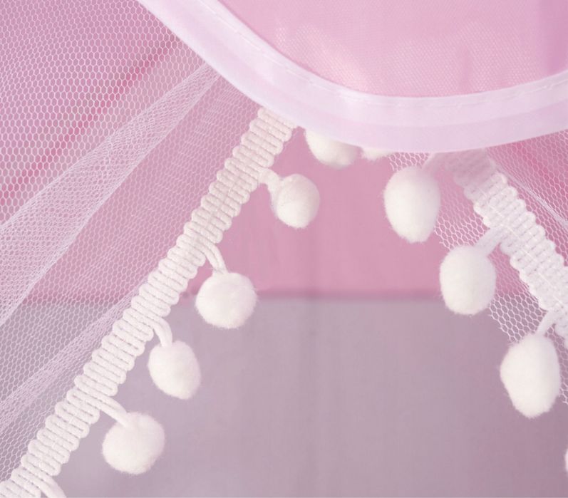 Namiot Domek Zamek z Oświetleniem Lampki Ogrodowy Domowy dla Dzieci