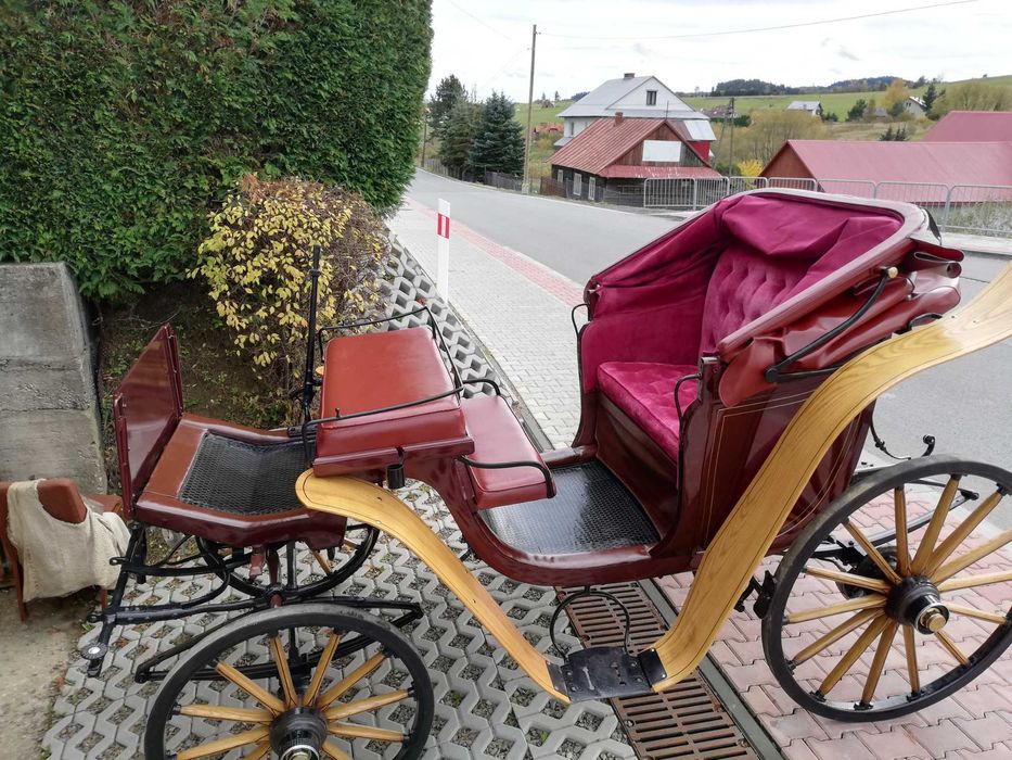 Dorożka w stylu victoriańskim
