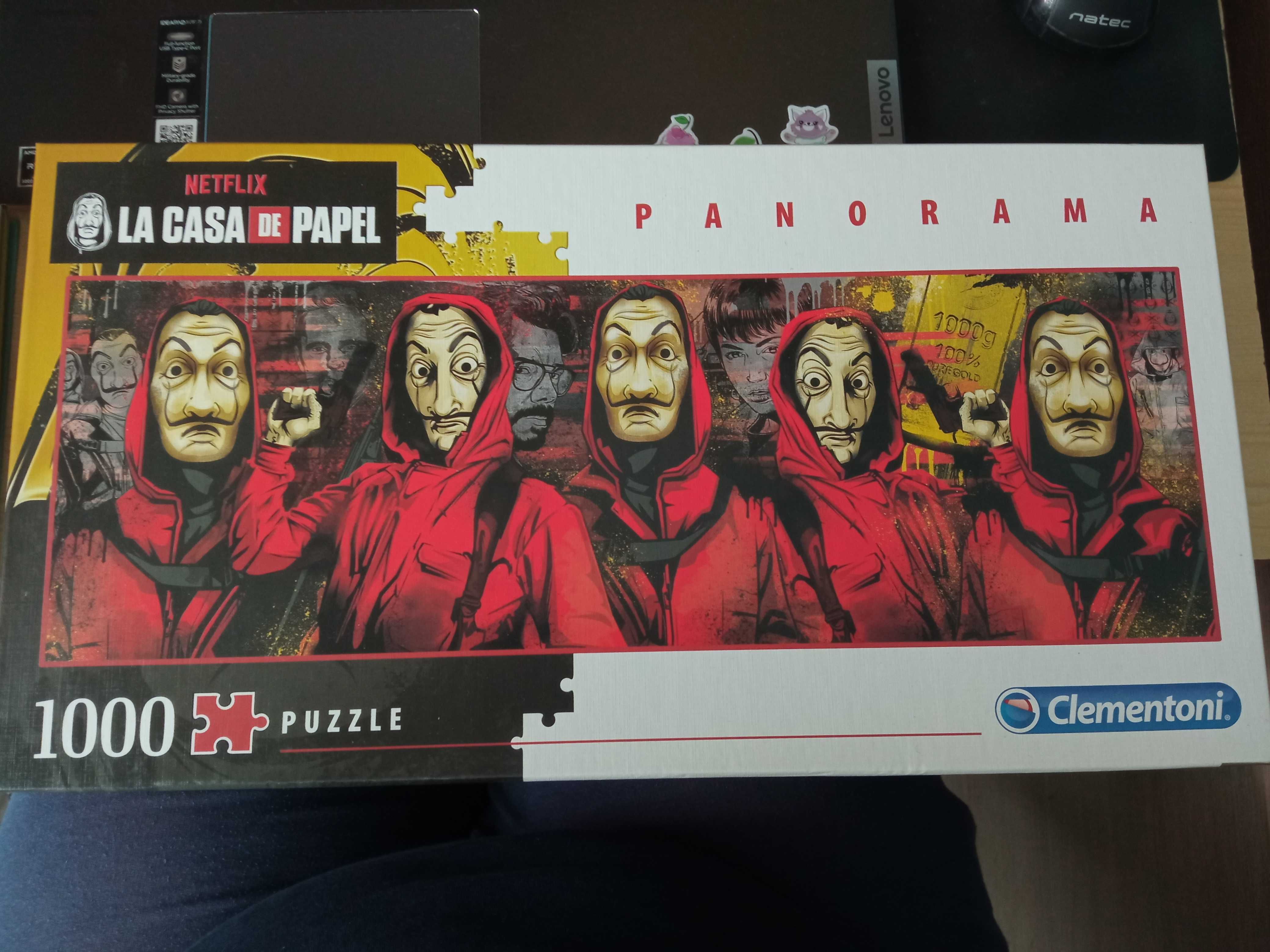 Puzzle dom z papieru