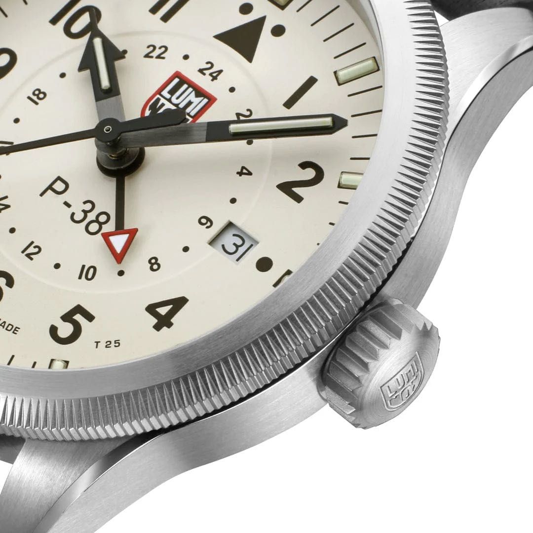 Годинник LUMINOX Air Pilot XA.9527 Lightning P-38 GMT 42 mm. 100 MT.