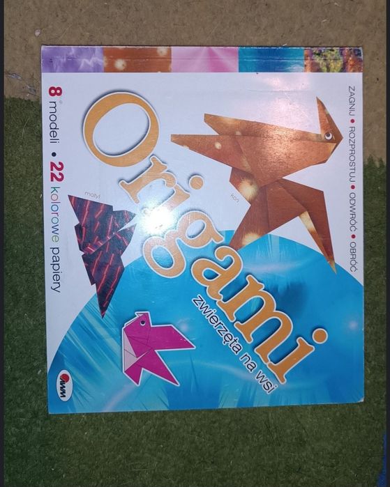 Oferta łączona origami zwierzęta na wsi, kolorowanka mandale i gra