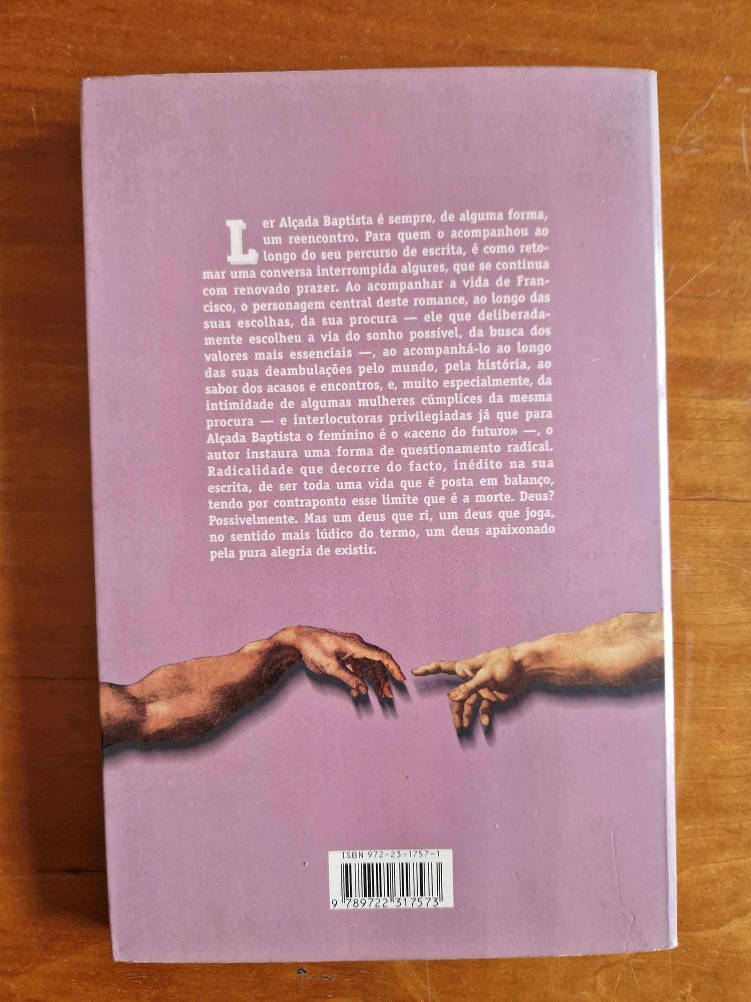 Romance "O Riso de Deus", de António Alçada Batists