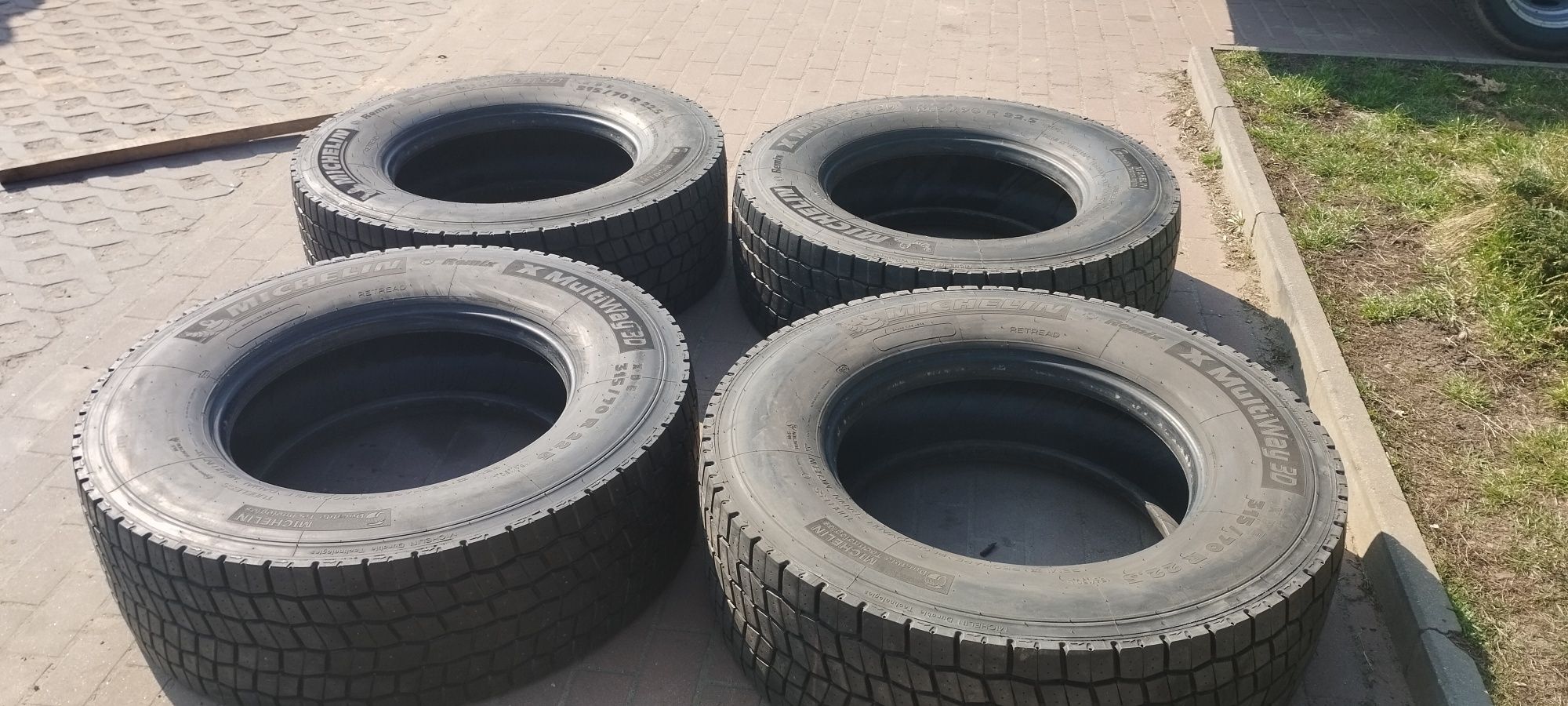 Michelin 315/70R22.5, 2023r,14mm, bezNapraw, 315/70/22.5, Wysyłka