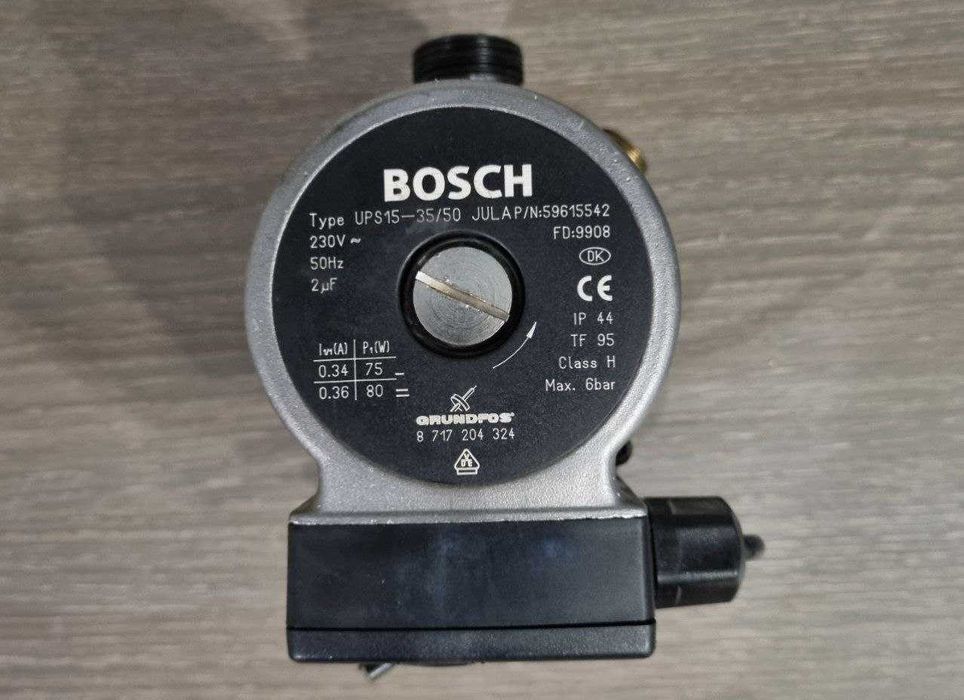 Циркуляційний насос Grundfos Bosch UPS15-35/50 JULA