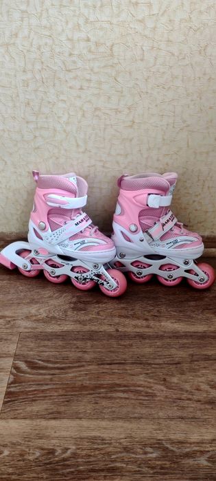 Ролики дитячі розсувні 28=33, Maraton Oscar/Combo