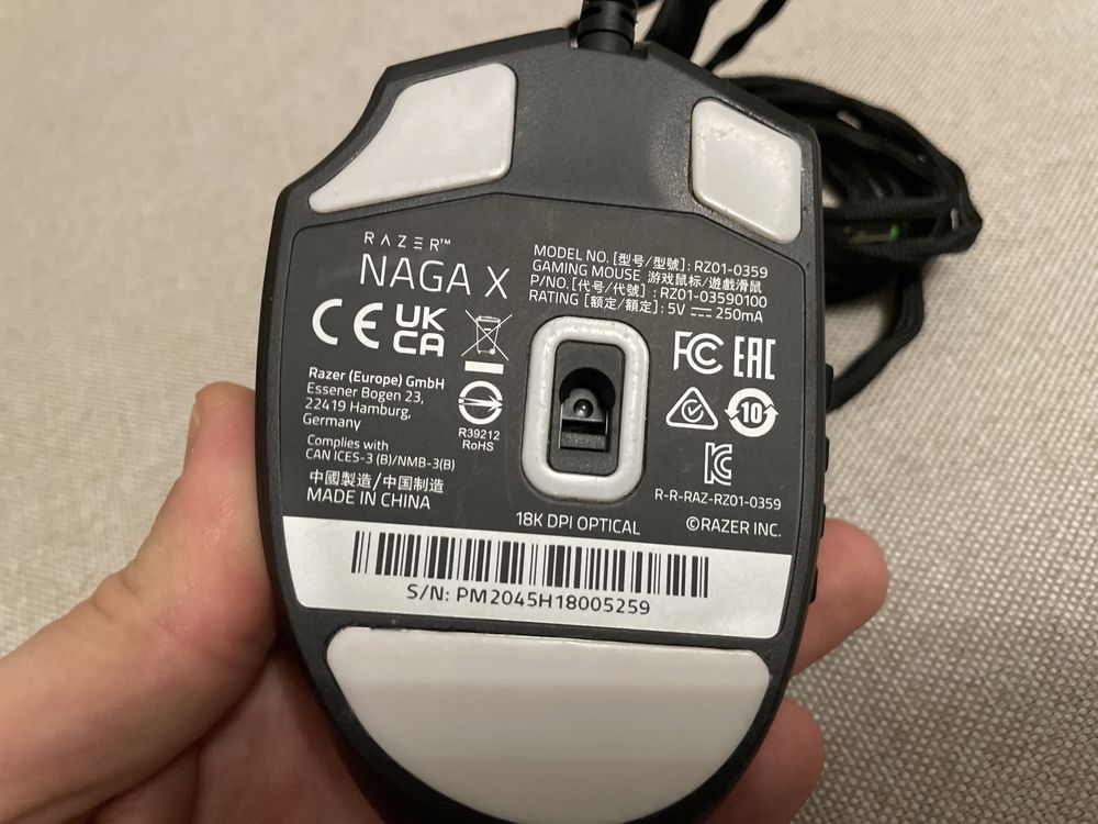 Ігрова миша Razer Naga X (RZ01-0359) (0802)