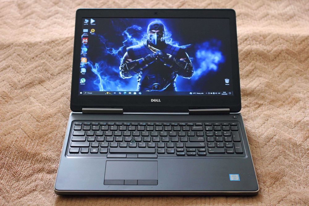 DELL 7510/i7-6820HQ/NvidiaQuadroM2000M 4GB/16GB/SSD512/АКБ5ч/15 ipsFHD