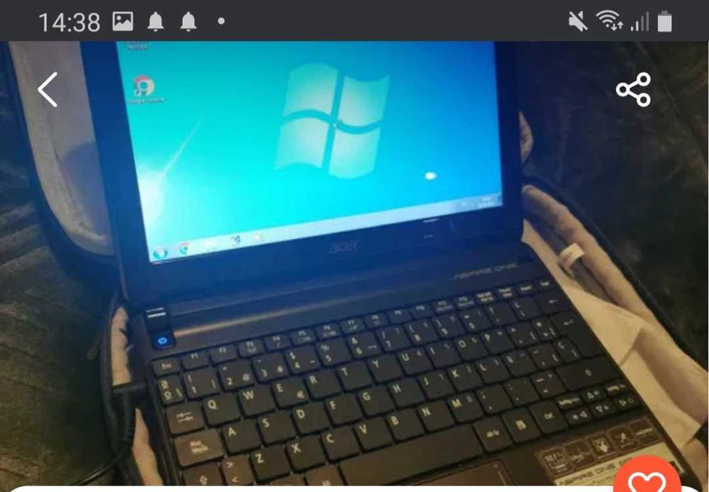 Pc acer aspire on