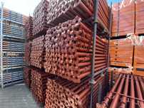 Stemple budowlane lakierowane podpory sztyce 10kN  3,6m