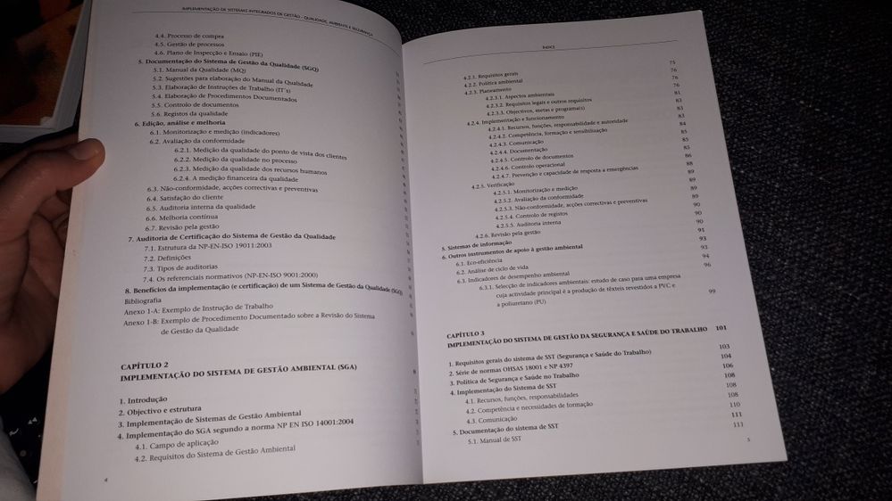 implementação de sistemas integrados de gestão da qualidade ambiente e